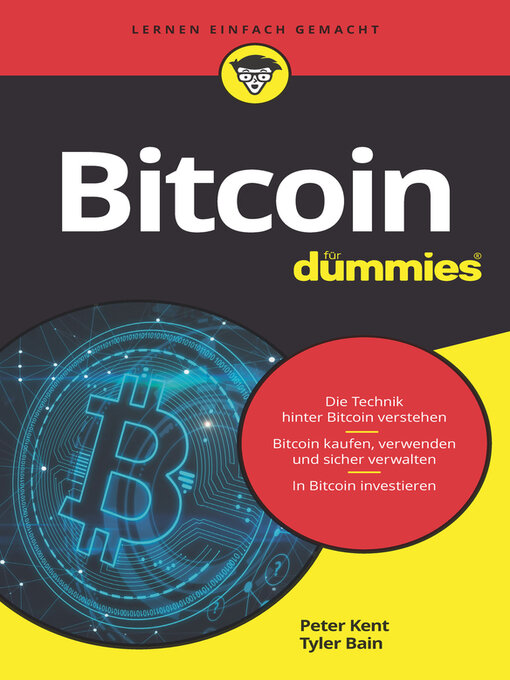 Titeldetails für Bitcoin für Dummies nach Peter Kent - Verfügbar